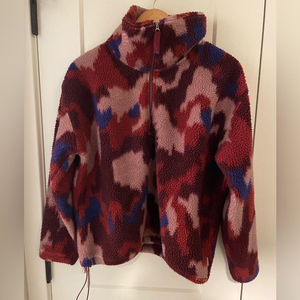 Eddie Bauer Sherpa Jacket with Adjustable draw string